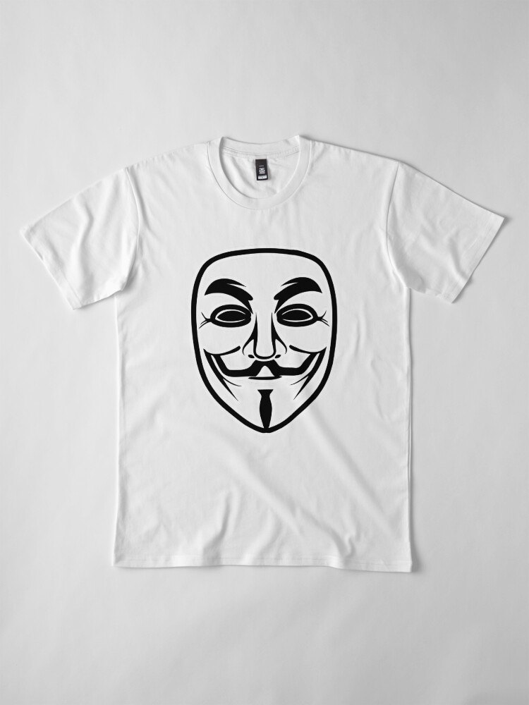 Alternate view of anonymous v2 Premium T-Shirt
