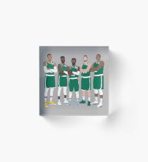 The Celtics' Big 5 Acrylic Block