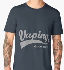 Vaping Since 2015 Men's Premium T-Shirt