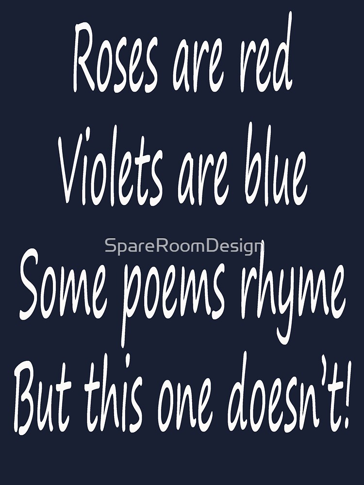 Rosen Sind Rot Veilchen Sind Blau Gedicht