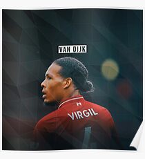 Virgil van Dijk Poster