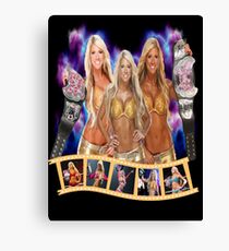 kelly divas champ Canvas Print