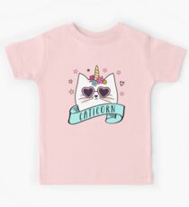 Magisches Caticorn Kinder T-Shirt