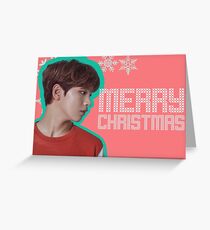 NCT HAECHAN- CHRISTMAS CARD Greeting Card