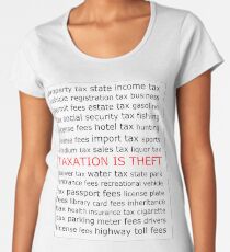 Taxation is Theft Women's Premium T-Shirt