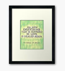 Healed- Springtime Framed Print