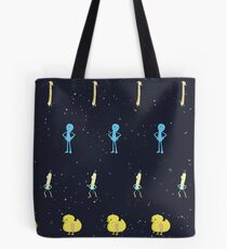Rick and Morty characters Tote Bag