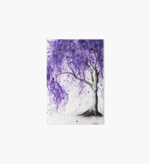 Jacaranda Picnic Art Board Print