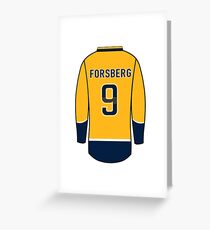 Filip Forsberg Jersey Greeting Card