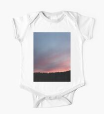 Photography landscape shot with a sunrise One Piece - Short Sleeve