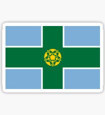 Derbyshire county flag Sticker