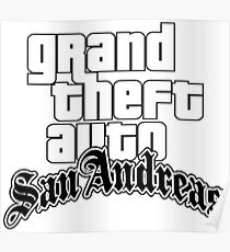 Grand Theft Auto SanAndreas Poster