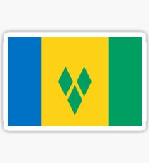Flag of Saint Vincent and the Grenadines Sticker