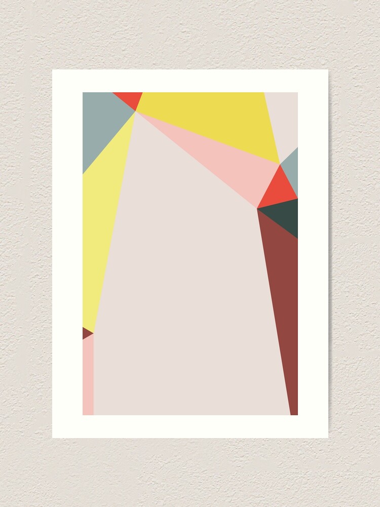 Alternate view of Polygonal Composition n° 5 Art Print