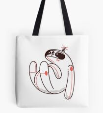 Lazy Space Sloth Tote Bag
