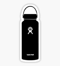 Pegatina hidroflask negro