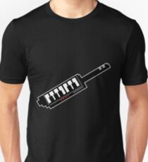 8Bit Keytar Pixels Unisex T-Shirt