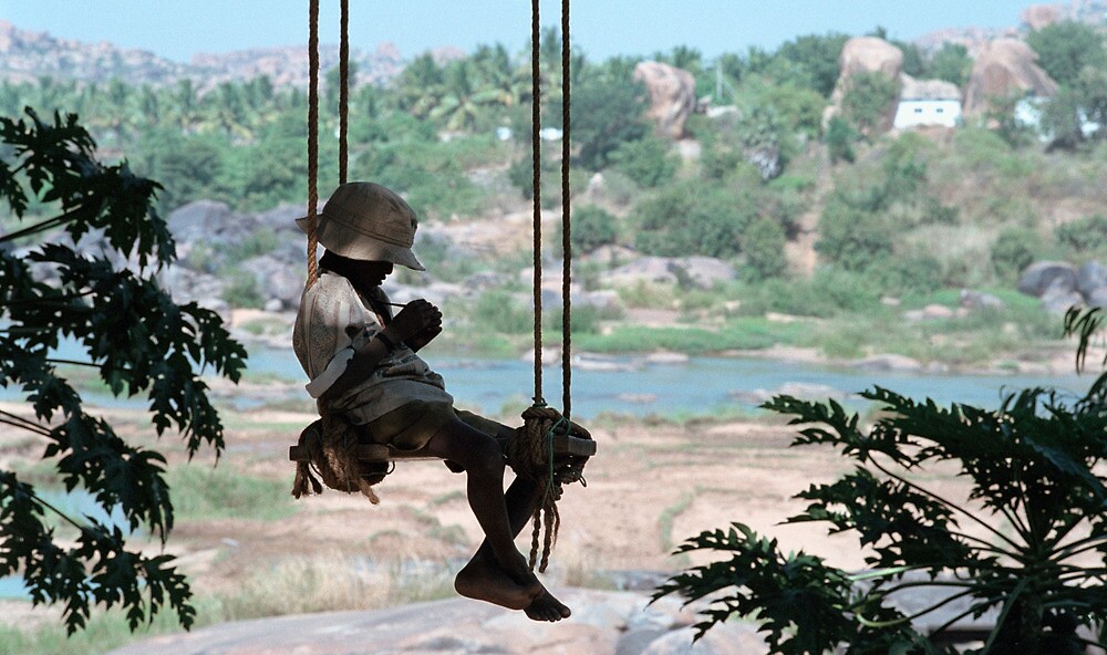 "Mango tree cafe Hampi India" by violetstar Redbubble