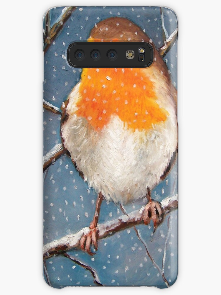 Winter Robin Samsung S10 Case