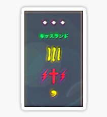 XO Lightening Sticker