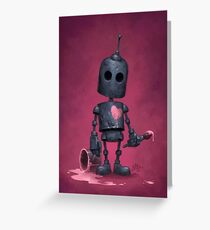 The Artist Greeting Card