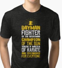 DAYMAN! Champion of the Sun! Tri-blend T-Shirt