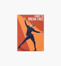 Moriarty Wants to Break Free Art Board