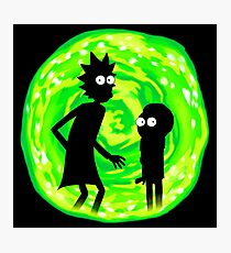 Rick and Morty Photographic Print