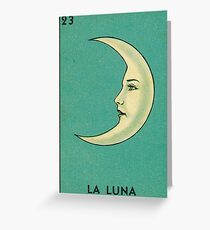 Luna Tarot Greeting Card