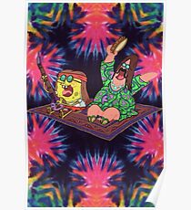 Spongebob Hippie Poster