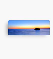 Sailing Alone. Canvas Print