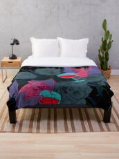 party bats Throw Blanket