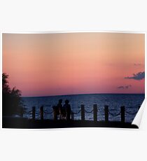 Serenity Sunset Poster