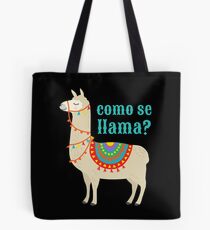 Como Se Lama Geschenk Lustiges Lama-Liebhaber-Tier Tote Bag