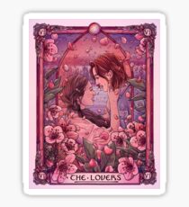 WayHaught | The Lovers | Wynonna Earp Tarot Sticker