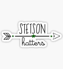 stetson arrow Sticker
