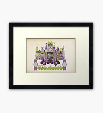 Is This Small World Actually Stretching? Framed Print