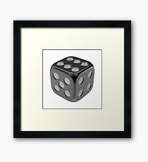 Freaky Dice #1 Framed Print