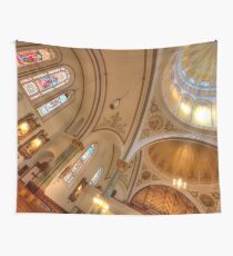Obtuse Angle Intersecting Radial Geometry Wall Tapestry