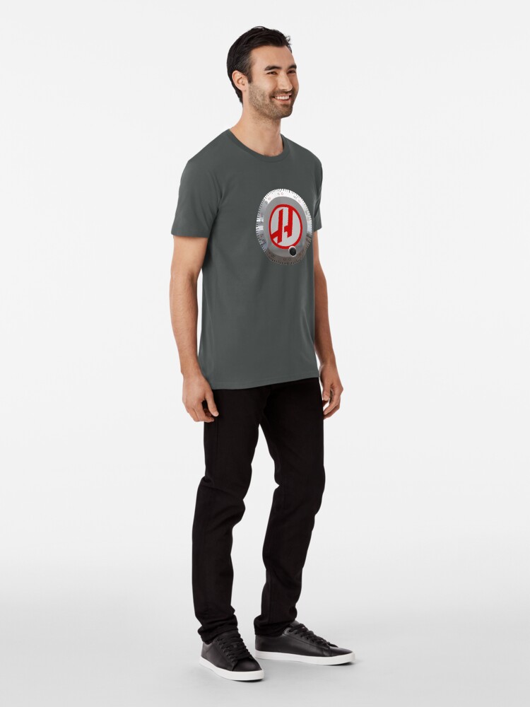 Alternate view of Haas Jog Handle Premium T-Shirt