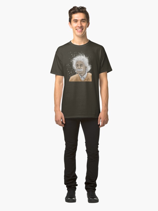 Alternate view of Albert Einstein -mastermind tee Classic T-Shirt