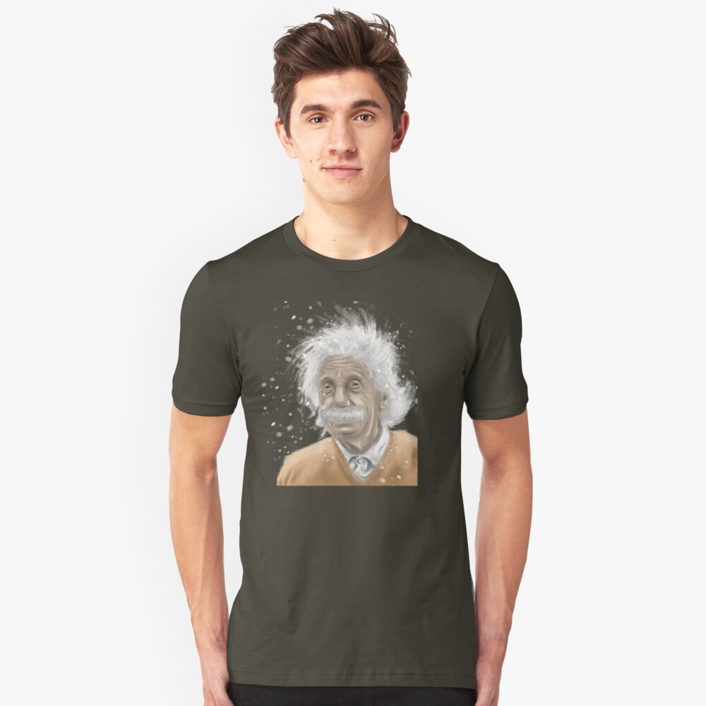 Albert Einstein -mastermind tee Slim Fit T-Shirt