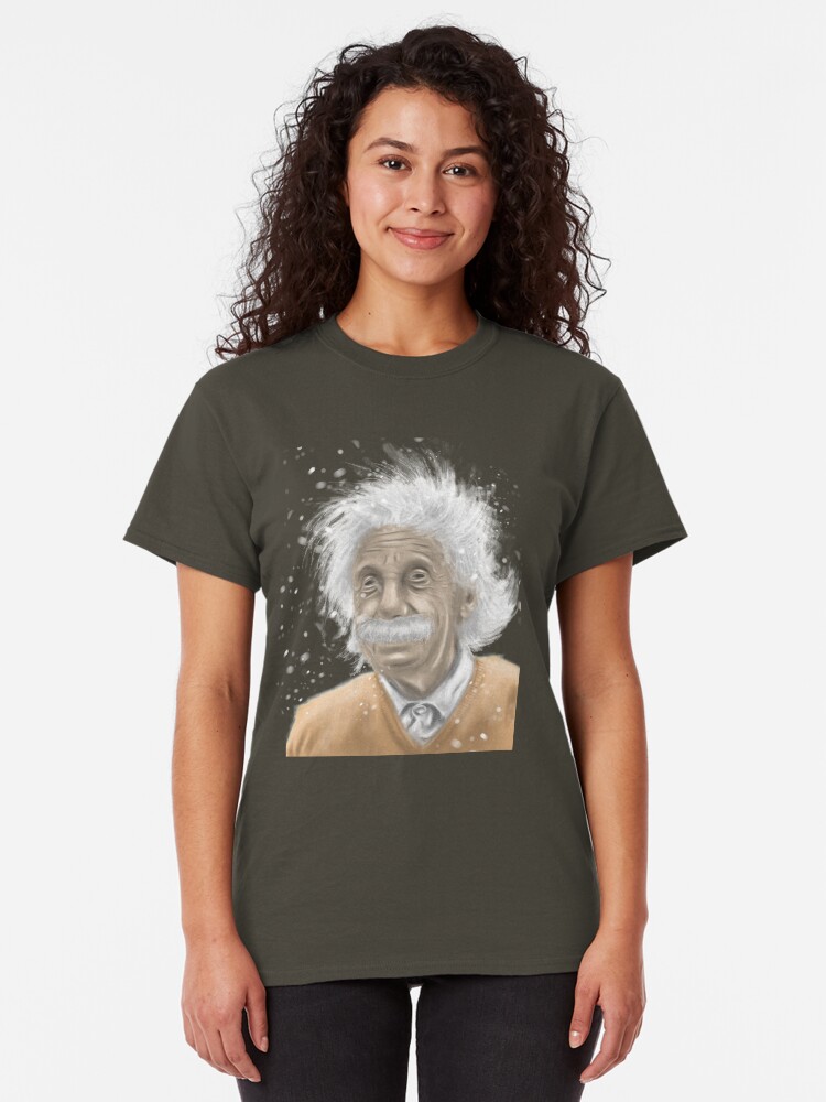 Alternate view of Albert Einstein -mastermind tee Classic T-Shirt