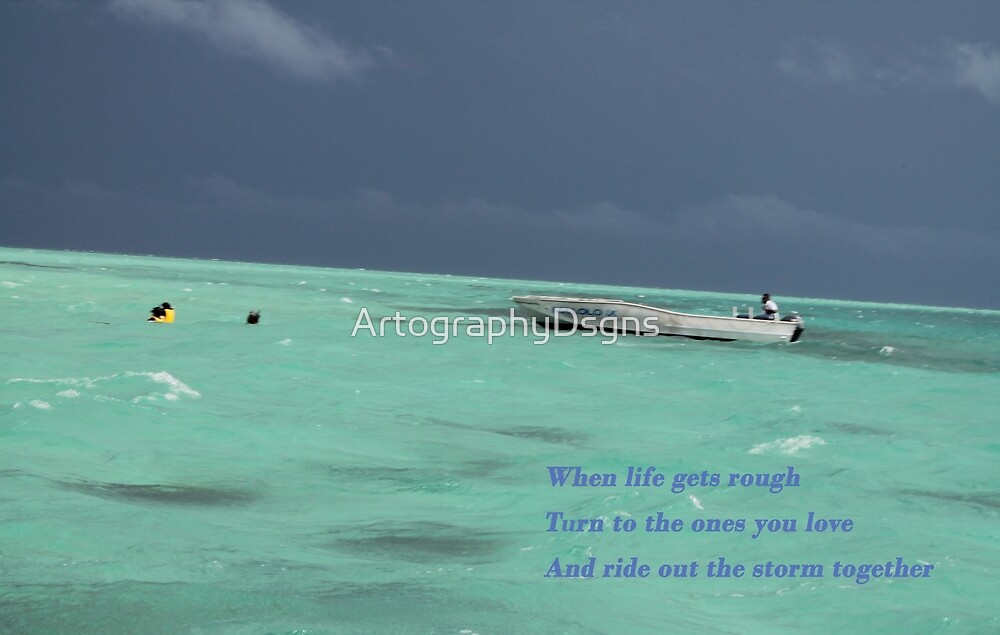 "When Life Gets Rough...... Inspirational Quote." by ArtographyDsgns