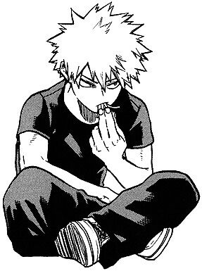 bakugou katsuki bnha sticker anime redbubble reader chapter guy wattpad