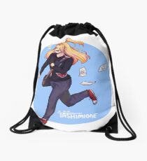 Art Student Deidara Drawstring Bag