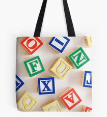 ABC Blocks spell "FUN" Tote Bag