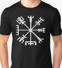 Vegvísir (Viking Compass) Unisex T-Shirt