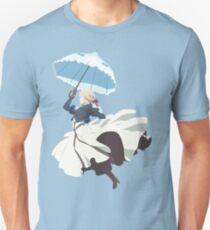 Violet Evergarden - Parasol - Minimalist Art Unisex T-Shirt