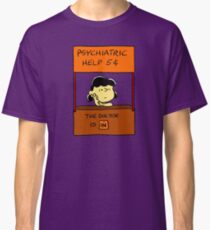 Lucy Van Pelt: The Doctor Is In Classic T-Shirt